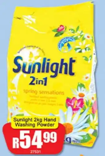 A5 Cash & Carry Sunlight Hand Washing Powder offer
