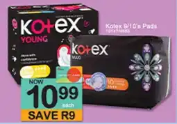 A5 Cash & Carry Kotex Pads offer