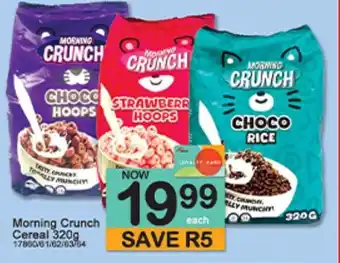 A5 Cash & Carry Morning Crunch Cereal offer