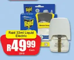 A5 Cash & Carry Raid Liquid Electric offer