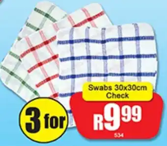 A5 Cash & Carry Swabs Check offer