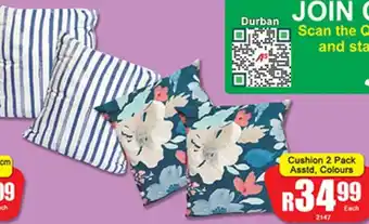 A5 Cash & Carry Cushion Asstd Colours offer