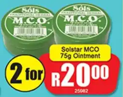 A5 Cash & Carry Solstar MCO Ointment offer