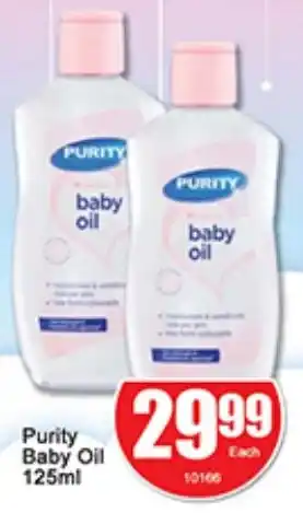A5 Cash & Carry Purity Baby Oil offer