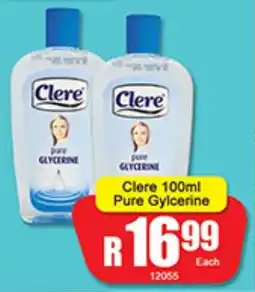 A5 Cash & Carry Clere Pure Gylcerine offer