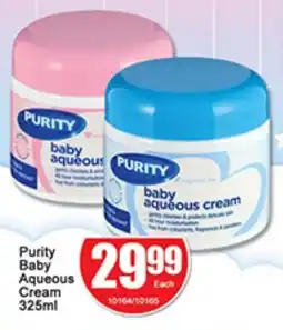 A5 Cash & Carry Purity Baby Aqueous Cream offer