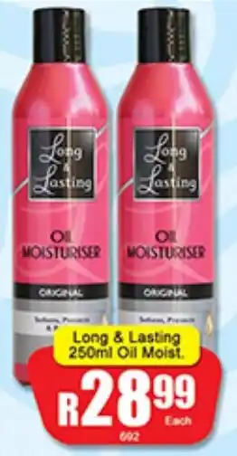 A5 Cash & Carry Long & Lasting Oil Moist offer