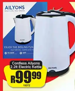 A5 Cash & Carry Ailyons Cordless Electric Kettle offer