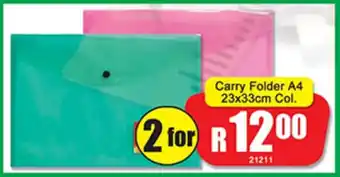 A5 Cash & Carry Carry Folder A4 offer