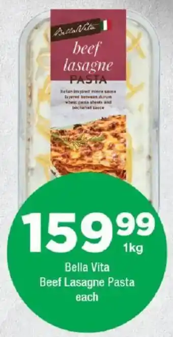 OK urban Bella Vita Beef Lasagne Pasta offer