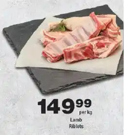 OK urban Lamb Riblets offer