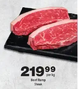 OK urban Beef Rump Steak offer