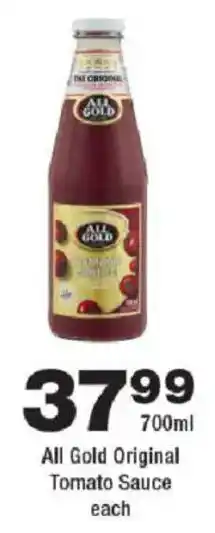 OK urban All Gold Original Tomato Sauce offer