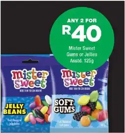 OK urban Mister Sweet Gums or Jellies Asstd. offer