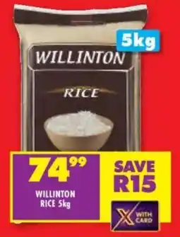 Shoprite Willinton Rice offer
