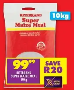Shoprite Ritebrand Super Maize Meal offer