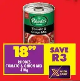 Shoprite Rhodes Tomato & Onion Mix offer