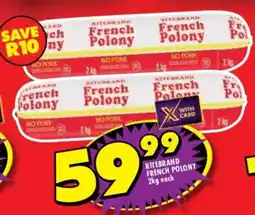 Shoprite Ritebrand French Polony offer