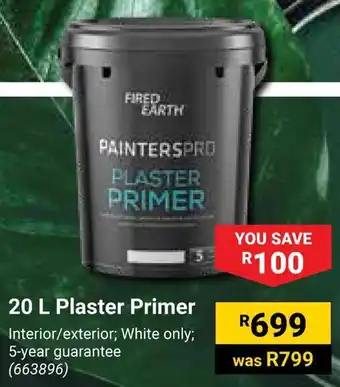 Fired Earth Plaster Primer