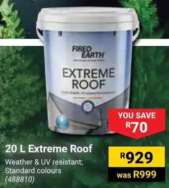 Builders Warehouse Fired Earth Extreme Roof offer