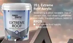 Builders Warehouse Fired Earth Extreme Roof Acrylic offer