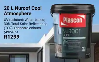 Builders Warehouse Plascon Nuroof Cool Atmosphere offer