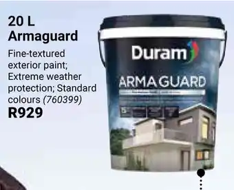 Builders Warehouse Duram Armaguard offer