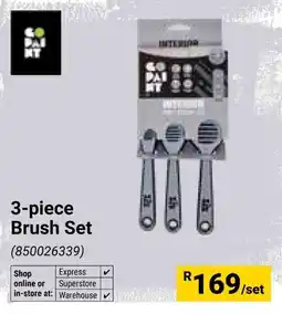Builders Warehouse Brush Set offer