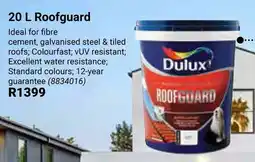 Builders Warehouse Dulux Roofguard offer