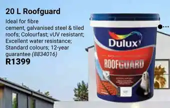 Builders Warehouse Dulux Roofguard offer
