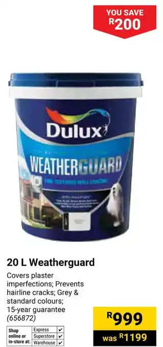 Dulux Weatherguard