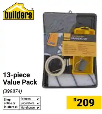 Builders Warehouse Builders Value Pack offer
