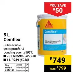 Builders Warehouse Cemflex offer