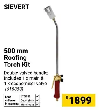 Builders Warehouse Sievert Roofing Torch Kit offer