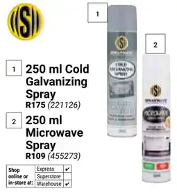 Builders Warehouse Cold Galvanizing Spray offer