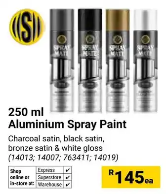 Builders Warehouse Aluminium Spray Paint offer