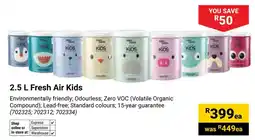 Builders Warehouse Fresh Air Kids offer