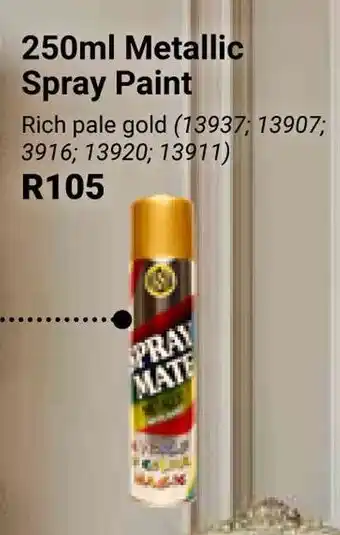 Builders Warehouse Metallic Spray Paint offer