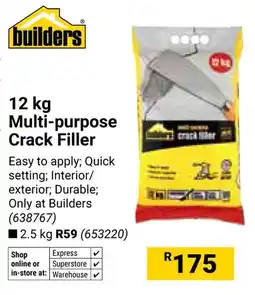 Builders Warehouse Builders Multi-purpose Crack Filler offer