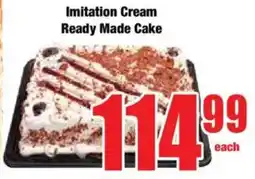 Boxer Imitation Cream Ready Made Cake offer