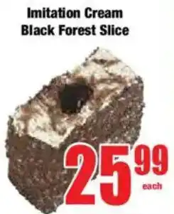 Boxer Imitation Cream Black Forest Slice offer