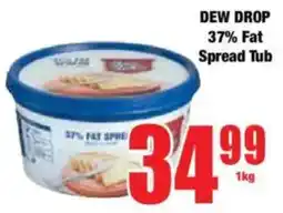 Boxer DEW DROP 37% Fat Spread Tub offer