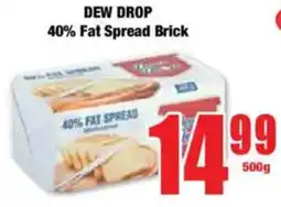 Boxer DEW DROP 40% Fat Spread Brick offer