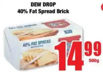 Boxer DEW DROP 40% Fat Spread Brick offer