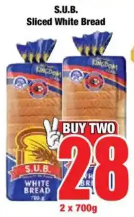Boxer S.U.B. Sliced White Bread offer