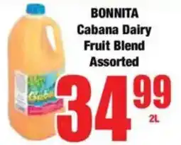 Boxer BONNITA Cabana Dairy Fruit Blend Assorted offer