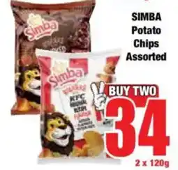 Boxer SIMBA Potato Chips Assorted offer