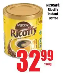 Boxer NESCAFÉ Ricoffy Instant Coffee offer