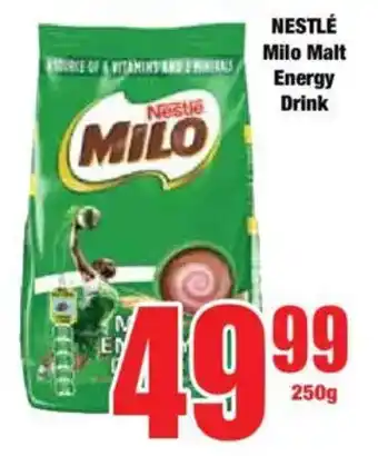 Boxer NESTLÉ Milo Malt Energy Drink offer