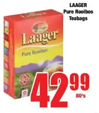 Boxer LAAGER Pure Rooibos Teabags offer